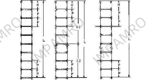 232020 LADDER ROPE ALUMINIUM ALLOY, WITH FURTHER DETAIL