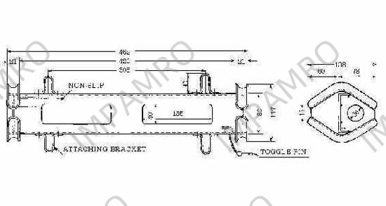 ROPE LADDER STEP ALUM-ALLOY, GS-B