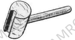 MALLET SERVING HARDWOOD, 50X180MM