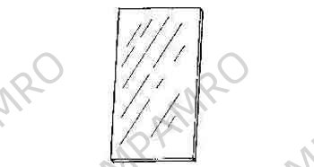 ACRYL SHEET TRANSPARENT, 4MMX1X2MTR