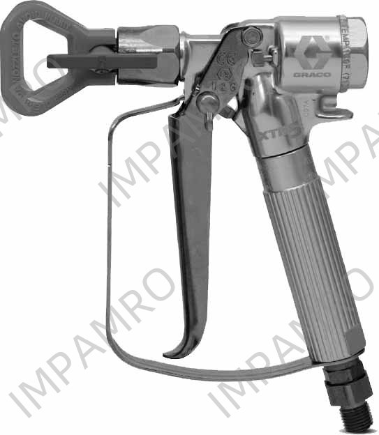GUN AIRLESS SPRAY GRACO XTR-7, ROUND HANDLE #XTR700