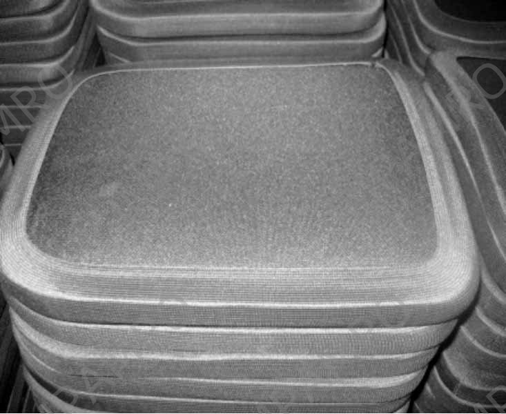 PLATE BULLETPROOF DC3-7, SILICONE CARBIDE CERAMIC 2550G