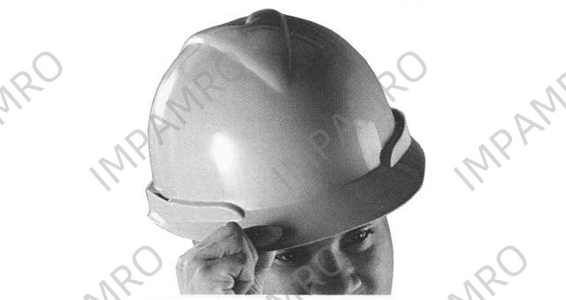 HELMET SAFETY LATERAL PROTECT, POLYETHLENE BLUE