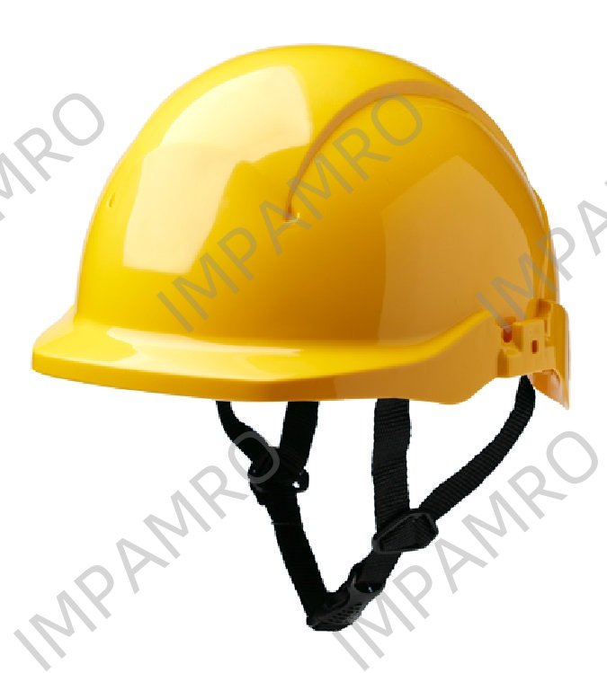 HELMET REDUCED PEAK RATCHET, NON-VENTED STANDARD GREEN