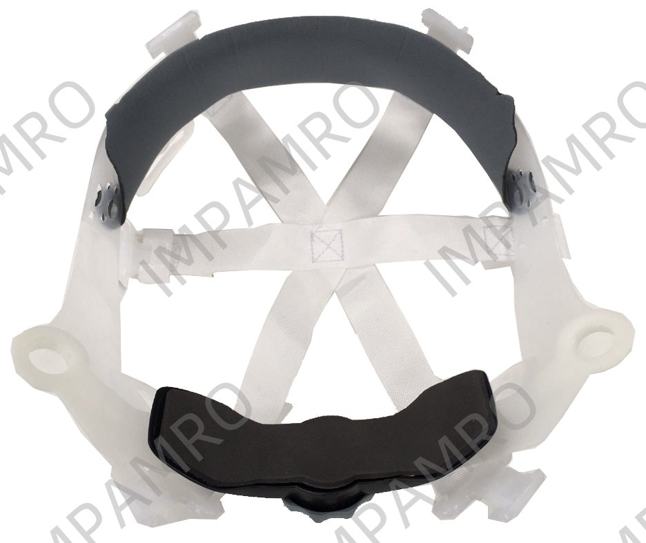CRADLE W/RATCHET & SWEATBAND, FOR LINESMAN SAFETY HELMET