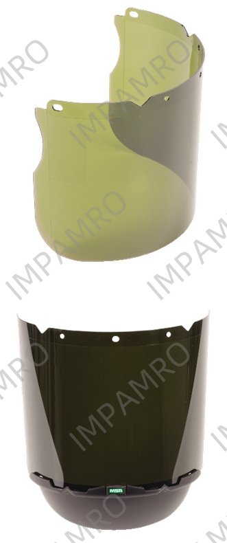 VISOR F/WELDING 3IR NITROMETER, 235X432X2.49MM MSA 10115860
