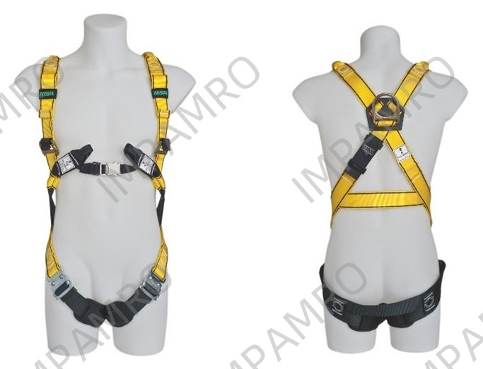 HARNESS S'GL D-RING WORKMAN, MSA PREMIER BAYONET S 10115544