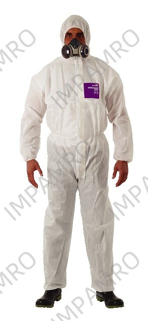 WORKWEAR PROTECTIVE SMS FABRIC, MICROGARD 1500 RED SIZE L