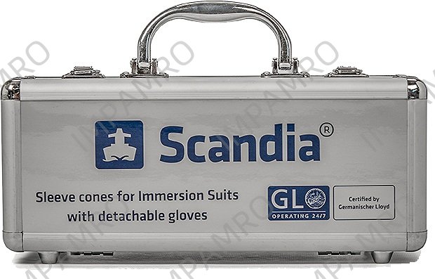 SLEEVE CONE FOR IMMERSION SUIT, TESTING MED/SOLAS CERTIFIED