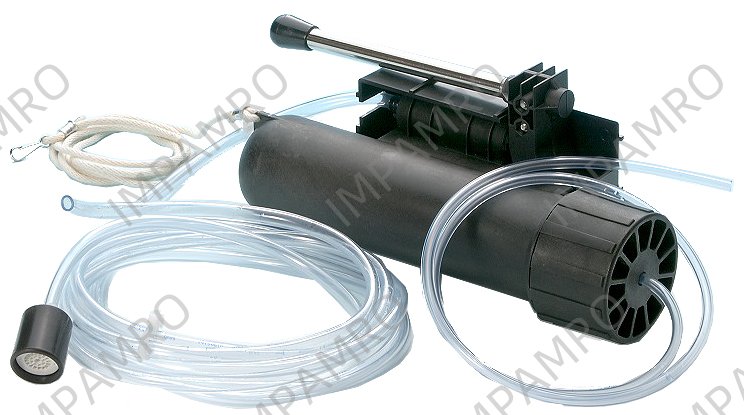 DESALINATOR REVERSE OSMOSIS, MANUALLY POWERED FOR LIFEBOAT