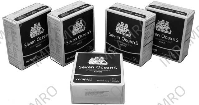 RATION SEVEN OCEAN 500GRM, APPROX.2,500KCAL(10,300KJ)