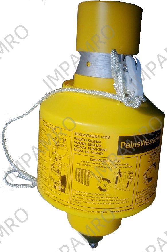 LIFEBUOY MARKER BUOYSMOKE MK9, WITHOUT BRACKET PAINSWESSEX