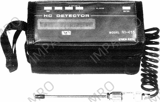 COMBUSTIBLE GAS DETECTOR, PORTABLE RX-8500