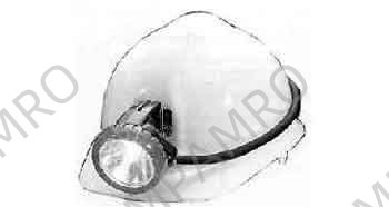 SAFETY CAP LAMP, WITH RECHARGEABLE BATTERY 4V