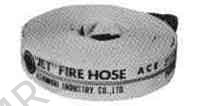 FIRE HOSE RUBBER LINED TETORON, 50MMX20MTR 0.9MPA