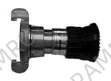 FOG NOZZLE 3 POSITION, BRASS ANSI PIN 2-1/2"