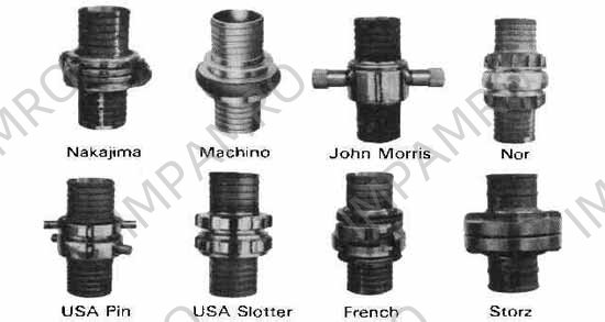 HOSE COUPLING MACHINO, BRONZE 75A(3")