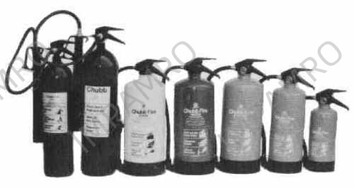 EXTINGUISHER CO2 UK DOT APRVD, CHUBB CD-15 6.8KGS