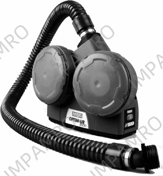 RESPIRATOR POWER ASSISTED MSA, OPTIMAIR 3000 EX (EX-PROOF)