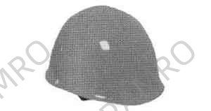 HELMET SAFETY POLYESTER RESIN, WHITE