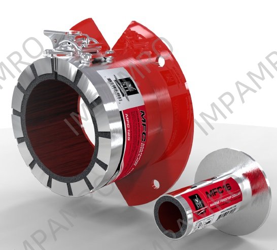 COLLAR FIRESTOP TRADITIONAL, #MFC110 110MM