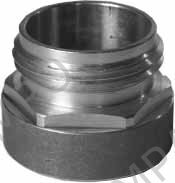 ADAPTER HOSE BRASS 45X2", UNI45 UNI MALE X BSP FEMALE