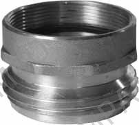 ADAPTER HOSE BRASS UNI70 70X2", UNI MALE X BSP FEMALE