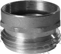 ADAPTER HOSE BRASS  70X2-1/2", UNI70 UNI MALE X BSP FEMALE