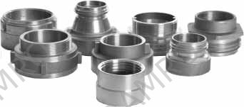 ADAPTER HOSE BRASS UNI45 45X2", UNI FEMALE X BSP FEMALE