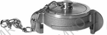 CAP FIRE HOSE COUPLING BRASS, NAKAJIMA 2-1/2" LUG SIZE 91MM
