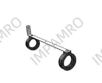 BRACKET TRIPOD WOLF LX-670 FOR, TWO LEADLAMP TANK LIGHTING KIT