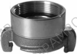 ADAPTER COUPLING BRASS NS, 2" LUG 68MM THREAD BSP FEMALE