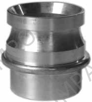 ADAPTER MALE INSTANTANEOUS, ALUMI 2-1/2"X2-1/2" BSP FEMALE