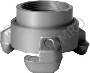 ADAPTER COUPLING ALUMI DN70, BARCELONA 2"BSP FEMALE LUG85MM