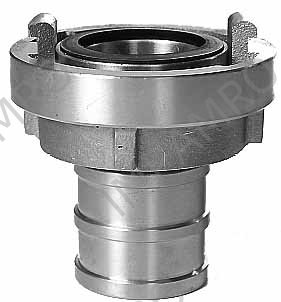 COUPLING HOSE BRASS STORZ-B, LUG 89MM HOSE END 50MM