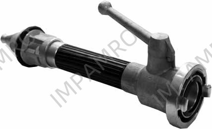 NOZZLE MULTI PURPOSE ALUMI, LUG81MM STORZ65 DIN14365 2-1/2