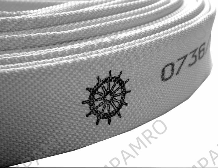 HOSE FIRE MED APPROVED 15BAR, COLOR WHITE 38MMX30M SF1210383