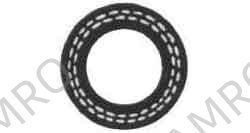 HOSE WATER RUBBER WRAPPED &, FABRIC 4KG 25MMX2B