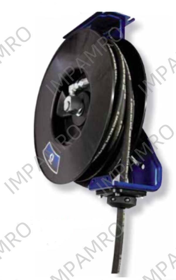 HOSE REEL STEEL SPOOL SIZE 20, 2000PSI 1/2"X50' SD HPM 65B