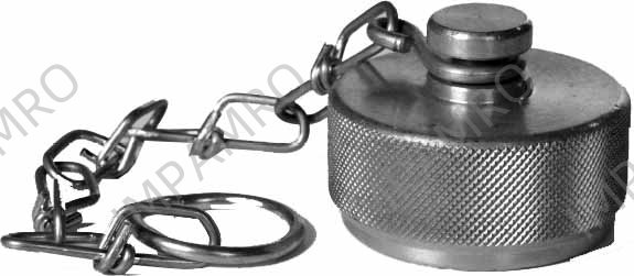 CAP FOR AIRHOSE COUPLING, BRONZE M42 X 2