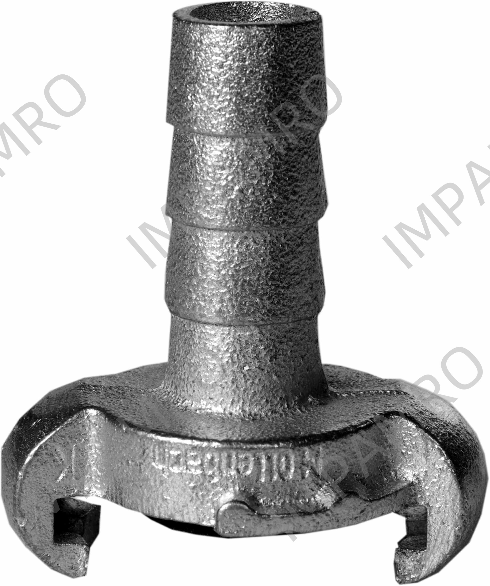 COUPLING AIR HOSE CAST IRON, LUG 42MM HOSE END 15MM(17MM)