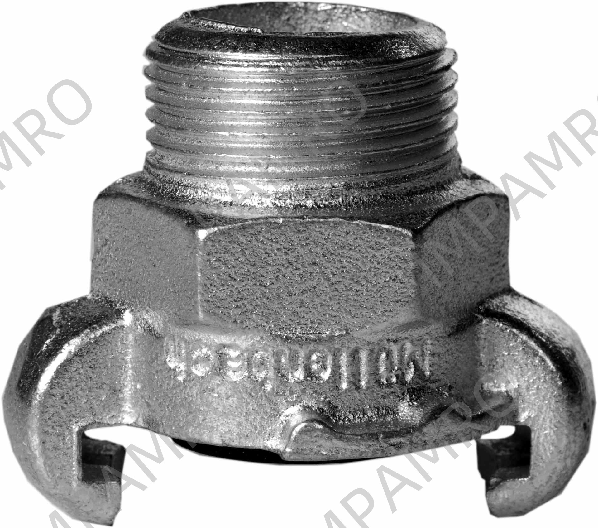 ADAPTER AIR HOSE CAST IRON, LUG 42MM 1/2" BSP MALE