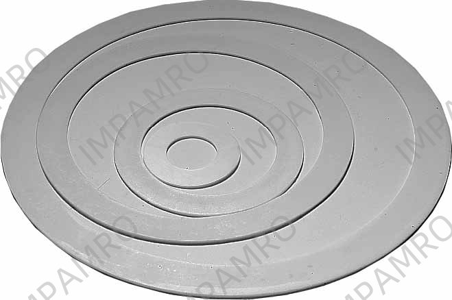 352131 GASKET F/CAM&GROOVE COUPLING, ENVELOPPE CLOSED PTFE 1/2"
