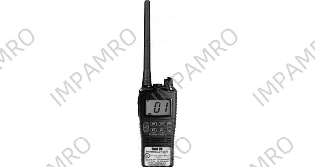 370116 RADIO HAND MARINE ENTEL HT880, INTRINSICALLY SAFE UHF (USTC)