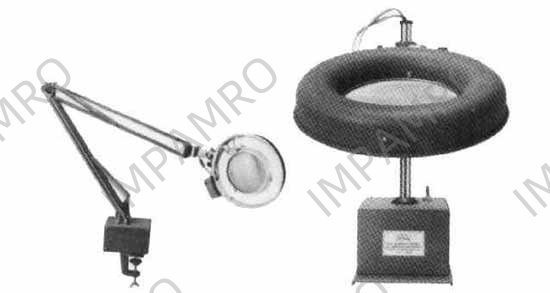 371056 MAGNIFIER ILLUMINATED, FIXED TYPE 115V
