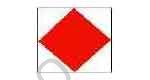 371516 FLAG SIGNAL LETTER 4'X 6' "F"