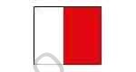 371518 FLAG SIGNAL LETTER 4'X 6' "H"