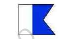 371511 FLAG SIGNAL LETTER 4'X 6' "A"