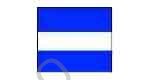 371520 FLAG SIGNAL LETTER 4'X 6' "J"
