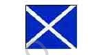 371523 FLAG SIGNAL LETTER 4'X 6' "M"